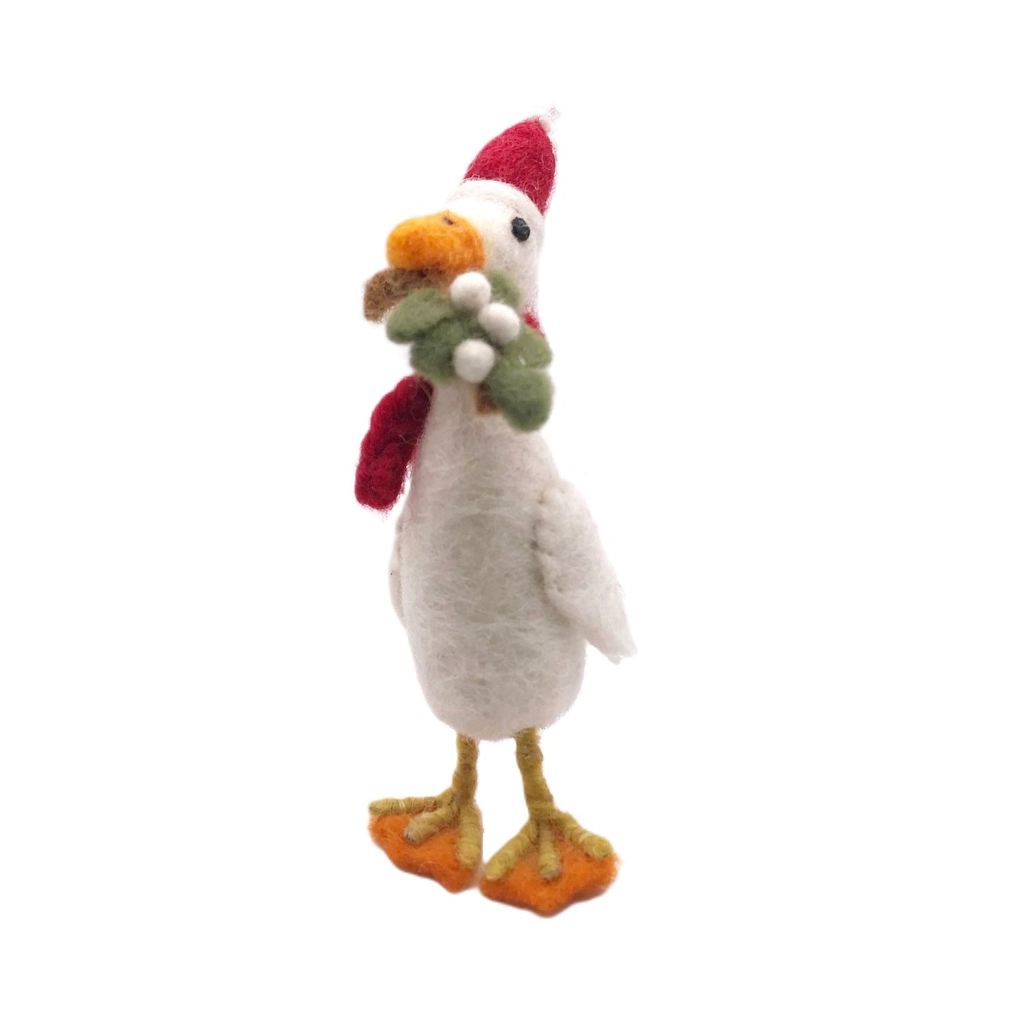 Christmas Runner Duck Hanging Felt Decoration