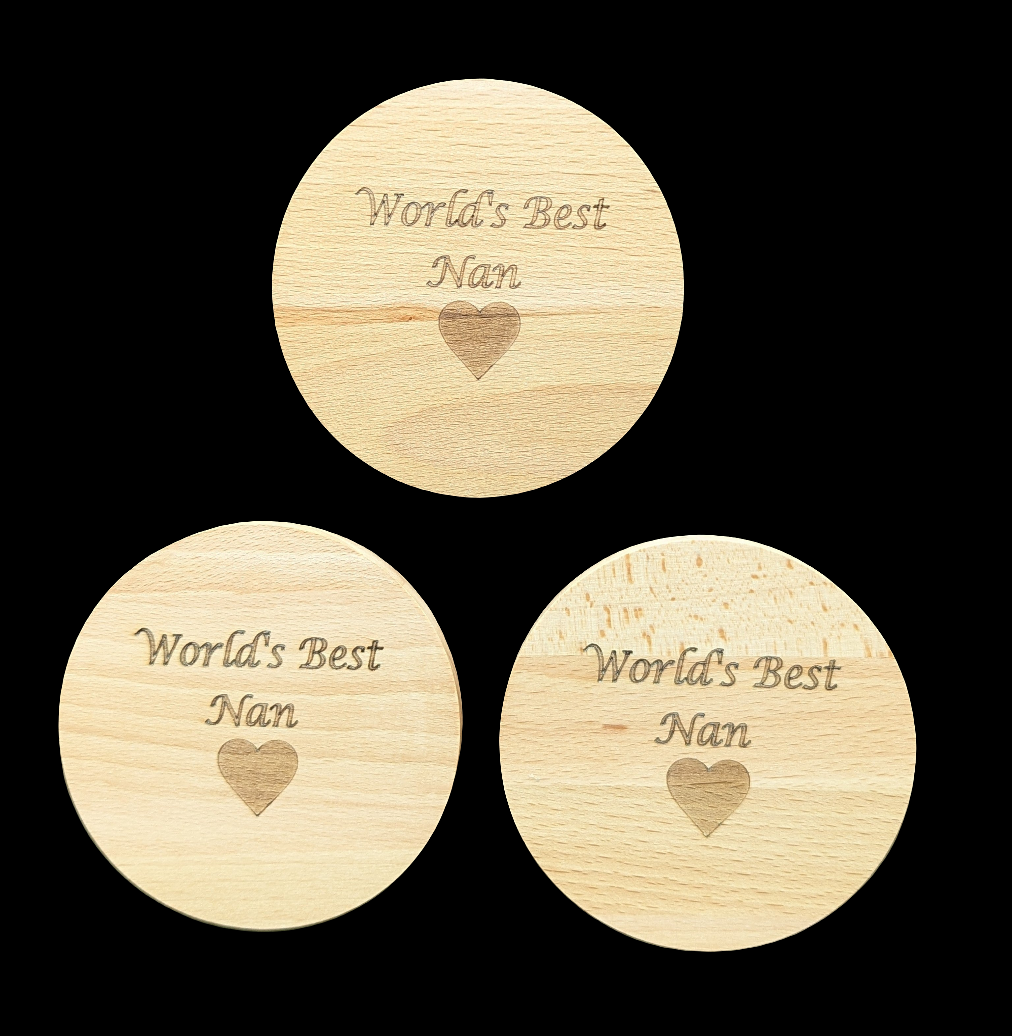 World's Best Nan Coaster - Group