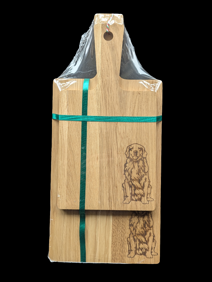 Retriever Oak Chopping Board Set