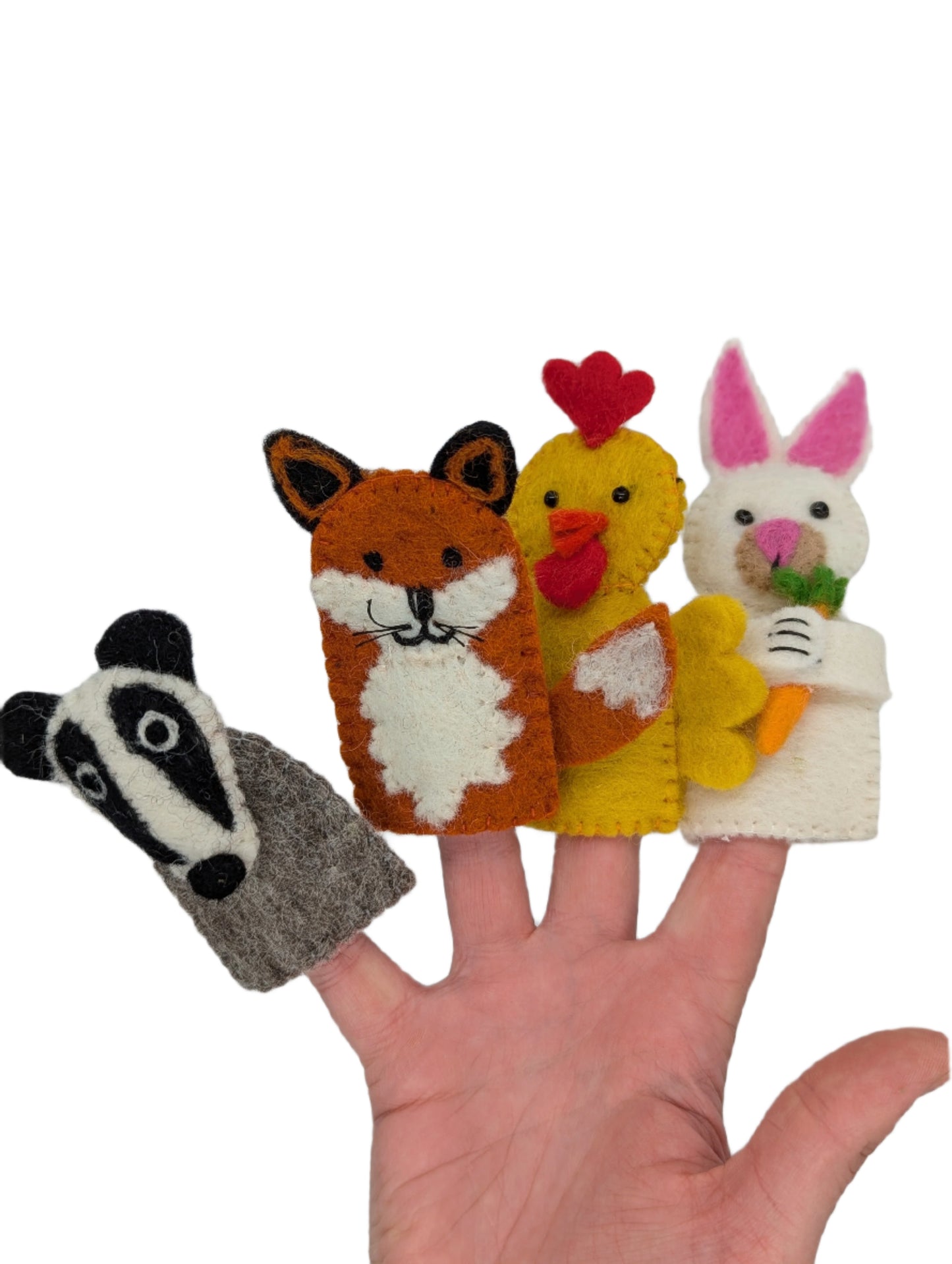 Animal Felt Finger Puppet
