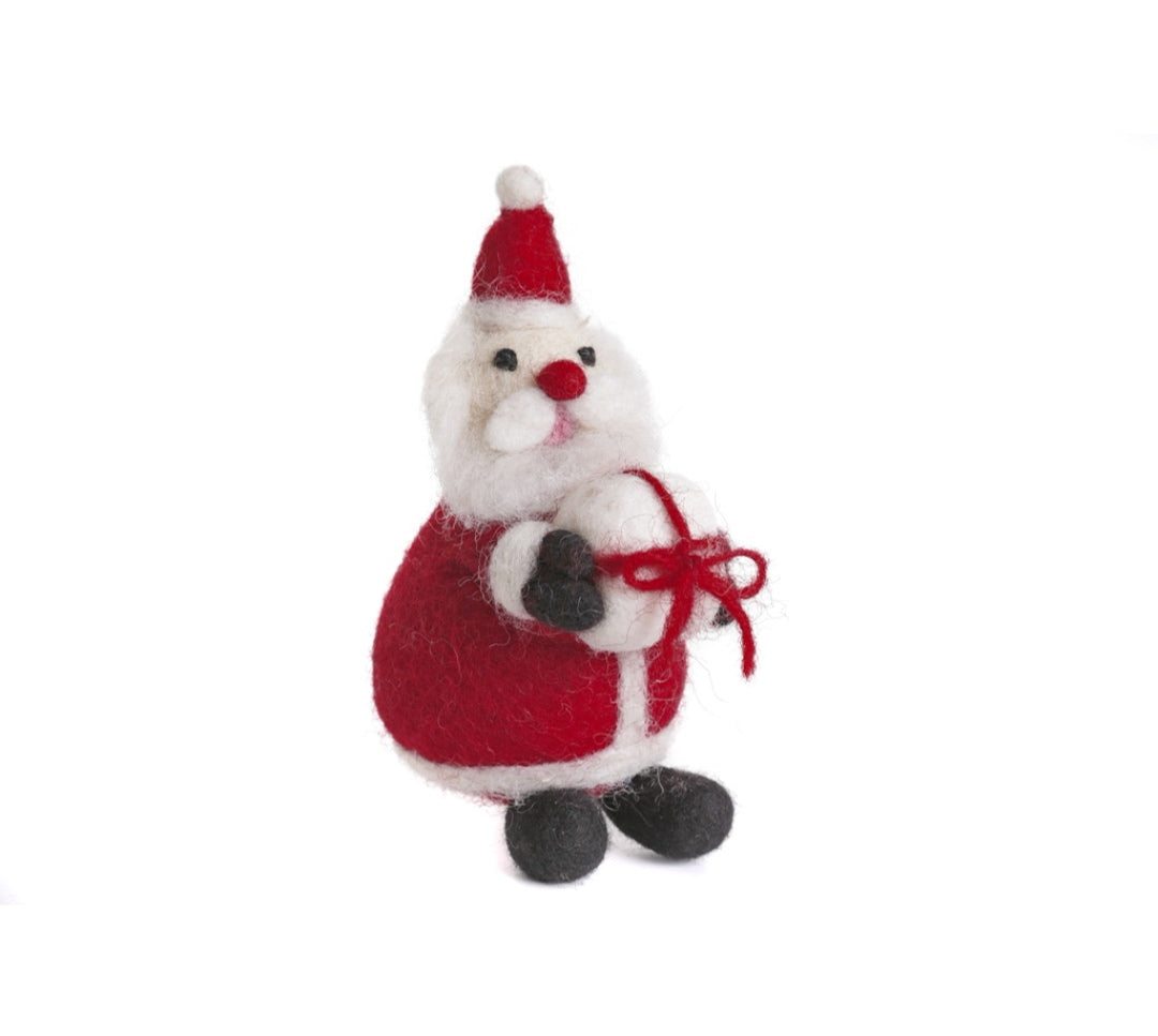 Father Christmas Felt Hanging Christmas Decoration