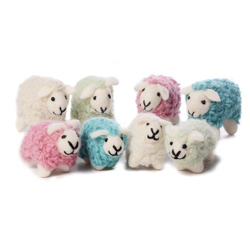 Suzie Sheep Hanging Felt Decoration