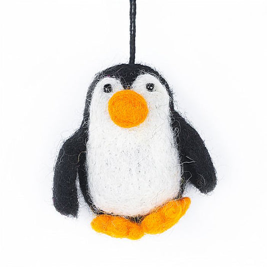 Penguin Hanging Felt Christmas Decoration