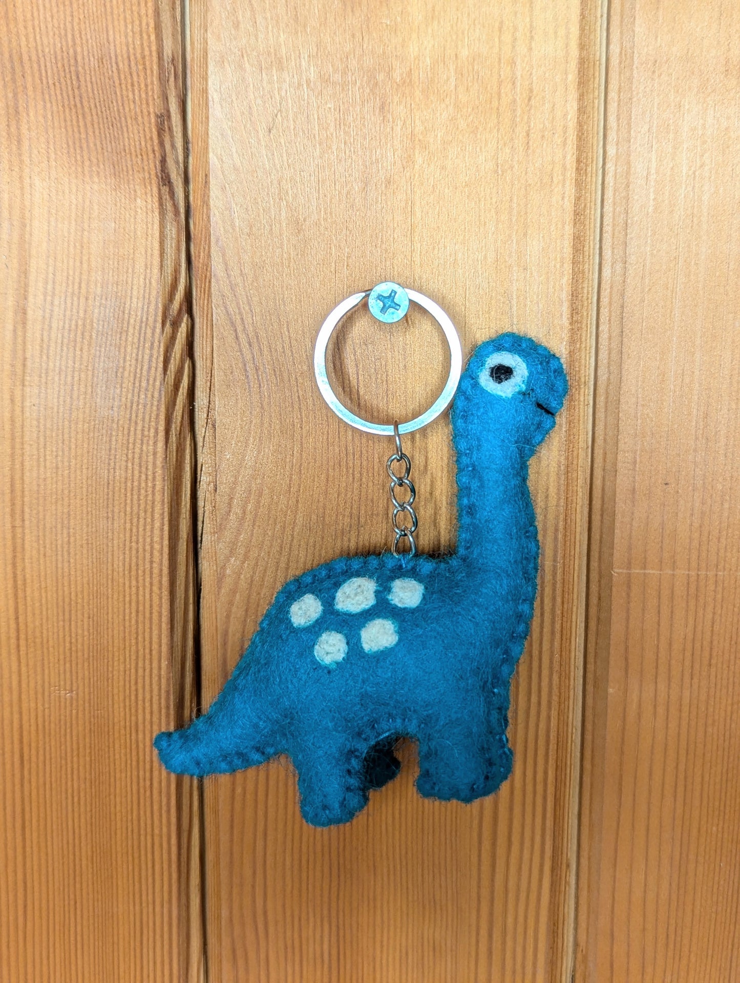 Dinosaur Felt Keyring