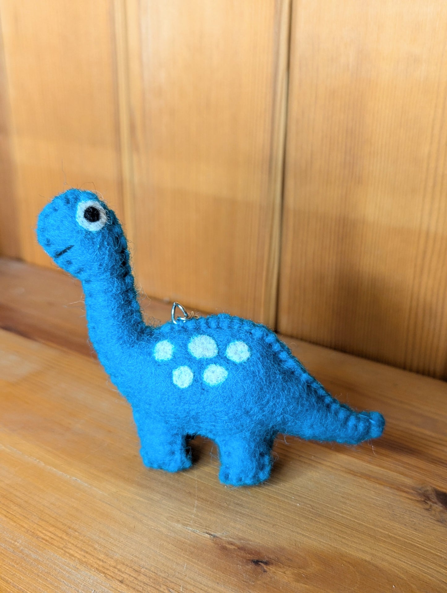 Dinosaur Felt Keyring