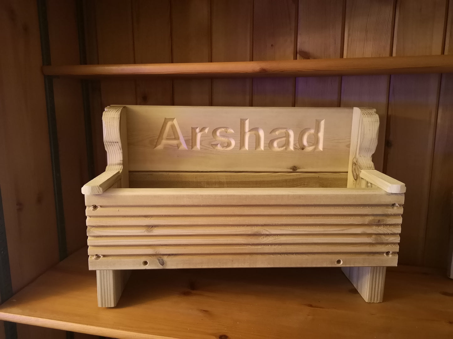 Personalised Bench Planter