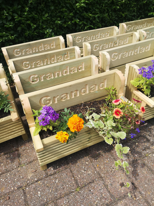 Personalised Bench Planter