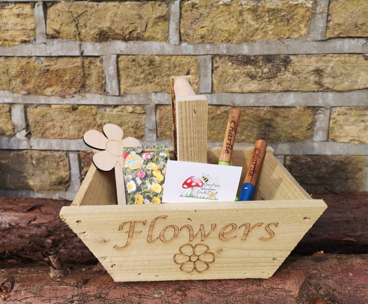 Children's plant your own Trug kit.