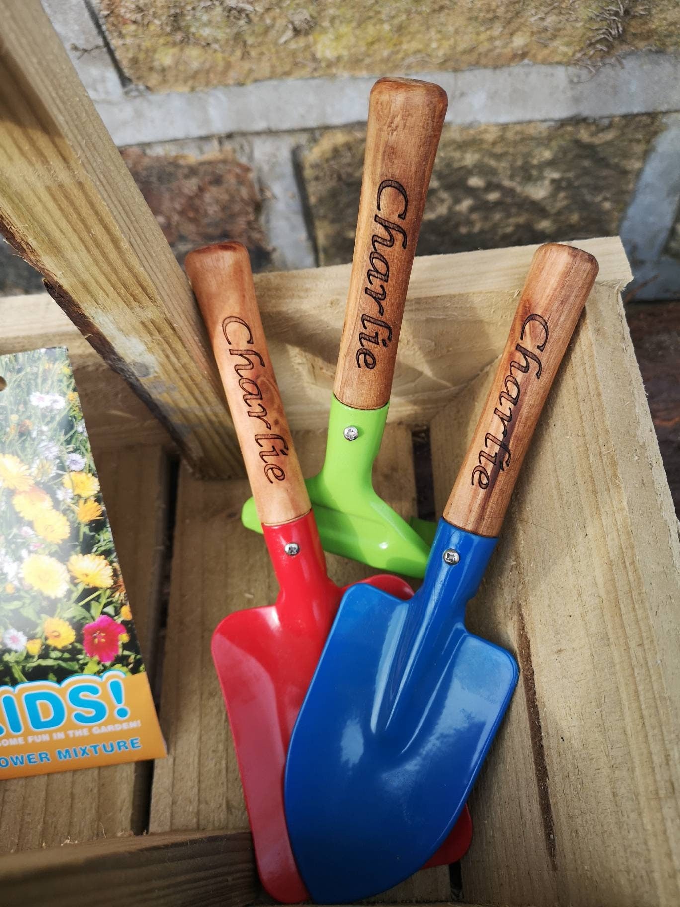 Children's plant your own Trug kit.