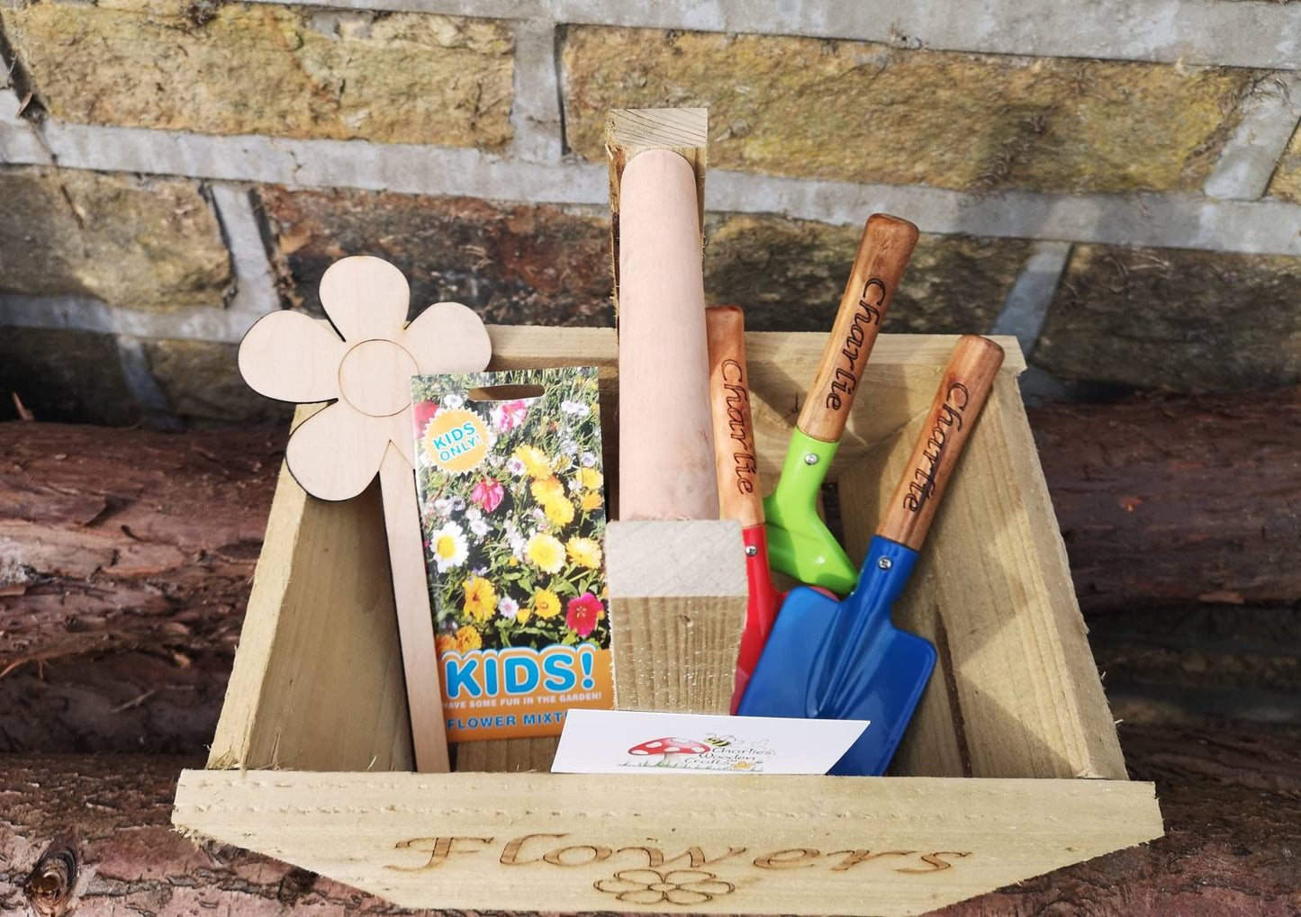 Children's plant your own Trug kit.